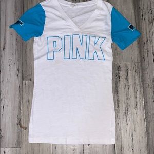 Pink V neck